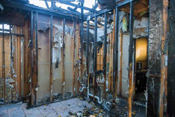 Professional Fire Damage Removal technician working in Washington Crossing, PA